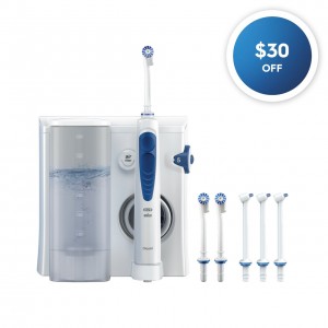 Oral-B Water Flosser Advanced Countertop Irrigator Accessories White | AU_OB31249