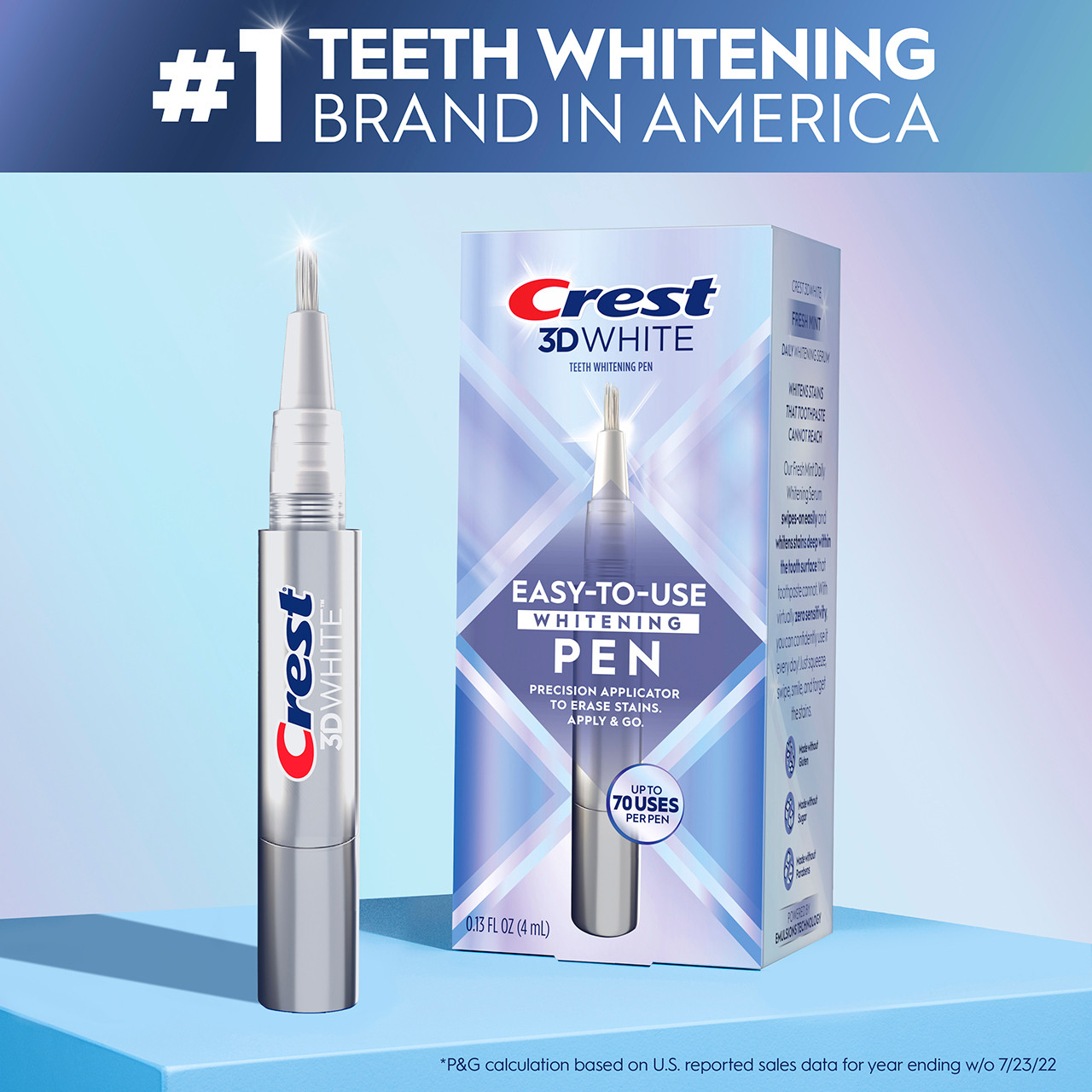 Oral-B 3DWhite Teeth Whitening Pen Accessories Grey | AU_OB52212