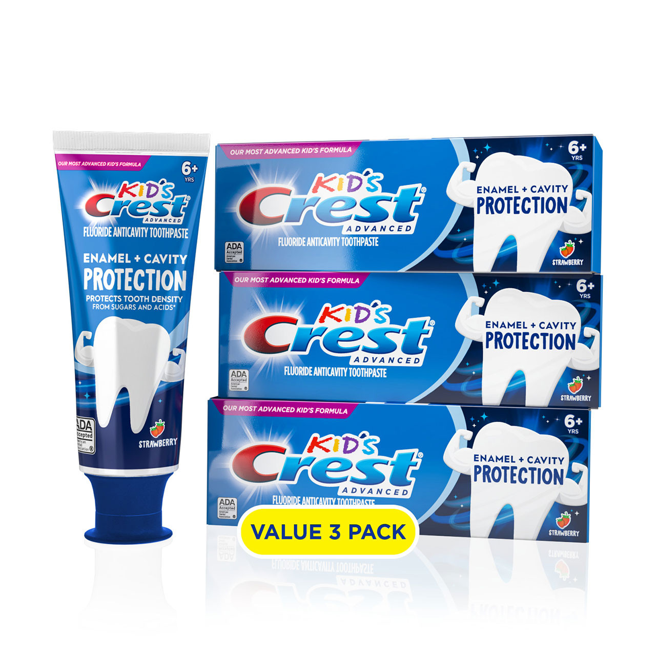 Oral-B Crest Enamel + Cavity Protection Replacement Brush Heads Blue | AU_OB18602