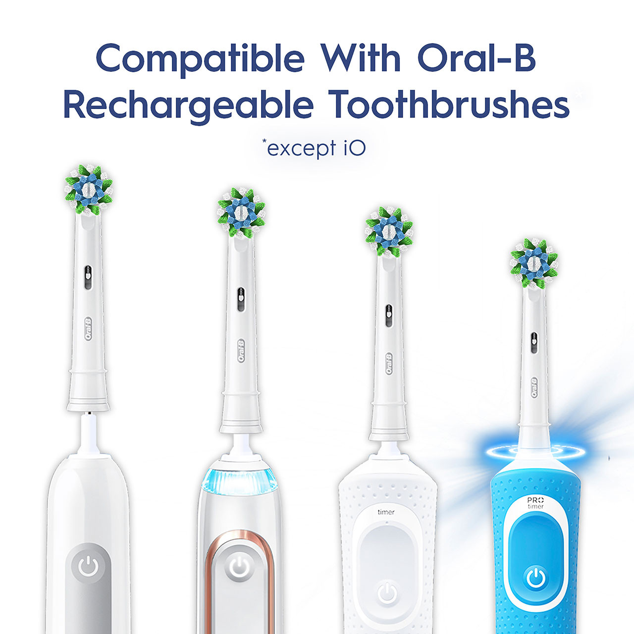 Oral-B CrossAction X-Filament Others Brush Heads Blue | AU_OB54172