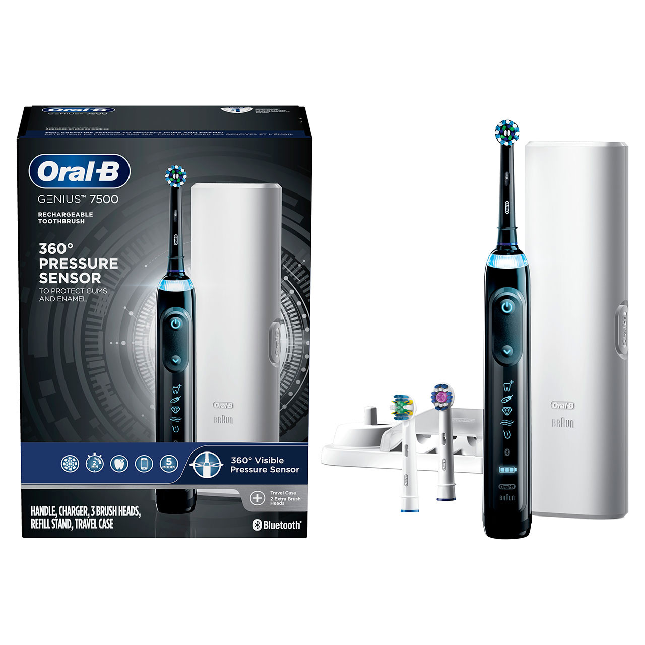 Oral-B Genius 7500 Rechargeable Genius Series Black | AU_OB33432