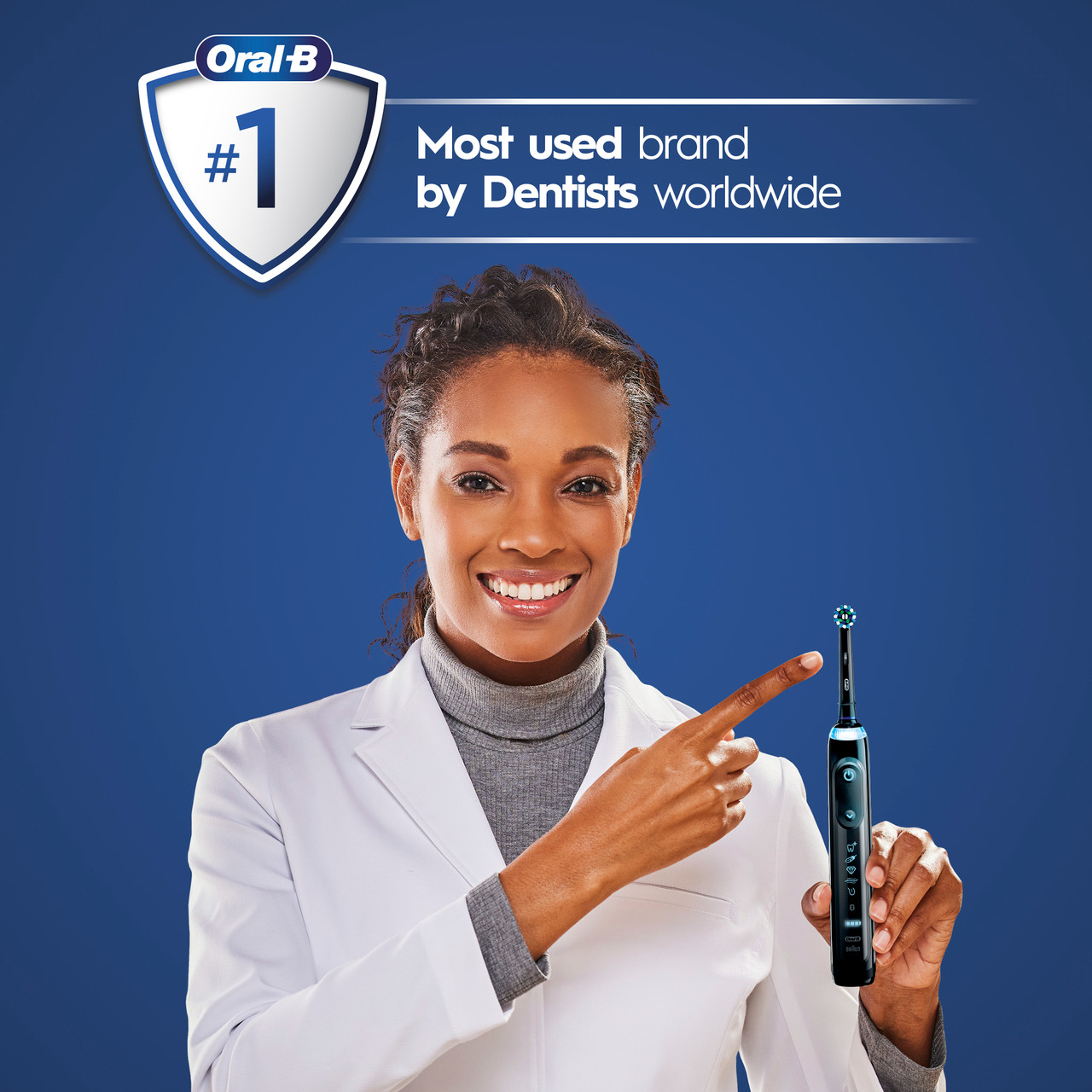 Oral-B Genius 7500 Rechargeable Genius Series Black Rose Gold | AU_OB65311