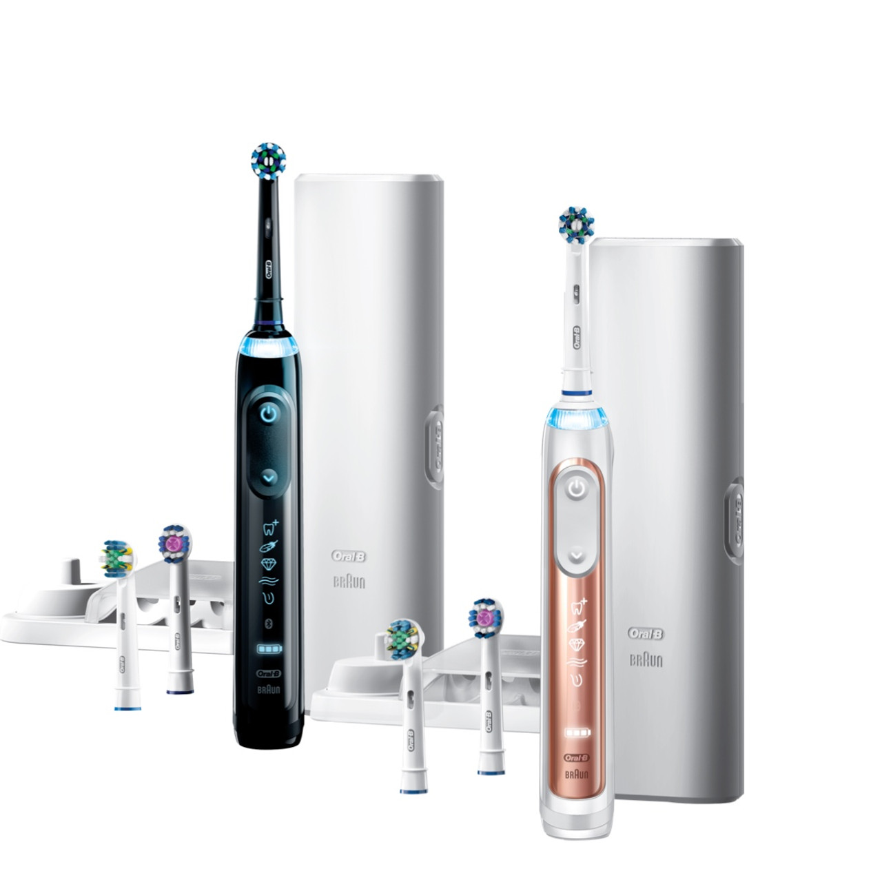 Oral-B Genius 7500 Rechargeable Genius Series Black Rose Gold | AU_OB65311