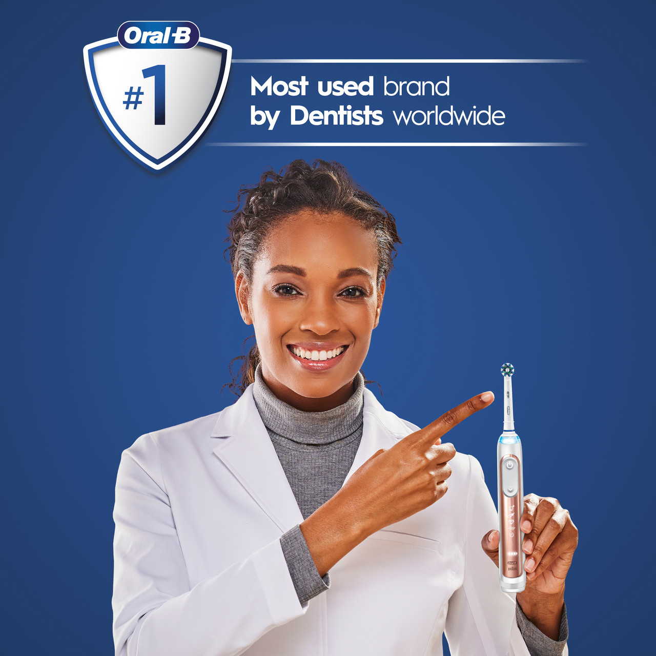 Oral-B Genius 7500 Rechargeable Genius Series Purple Rose Gold | AU_OB98566