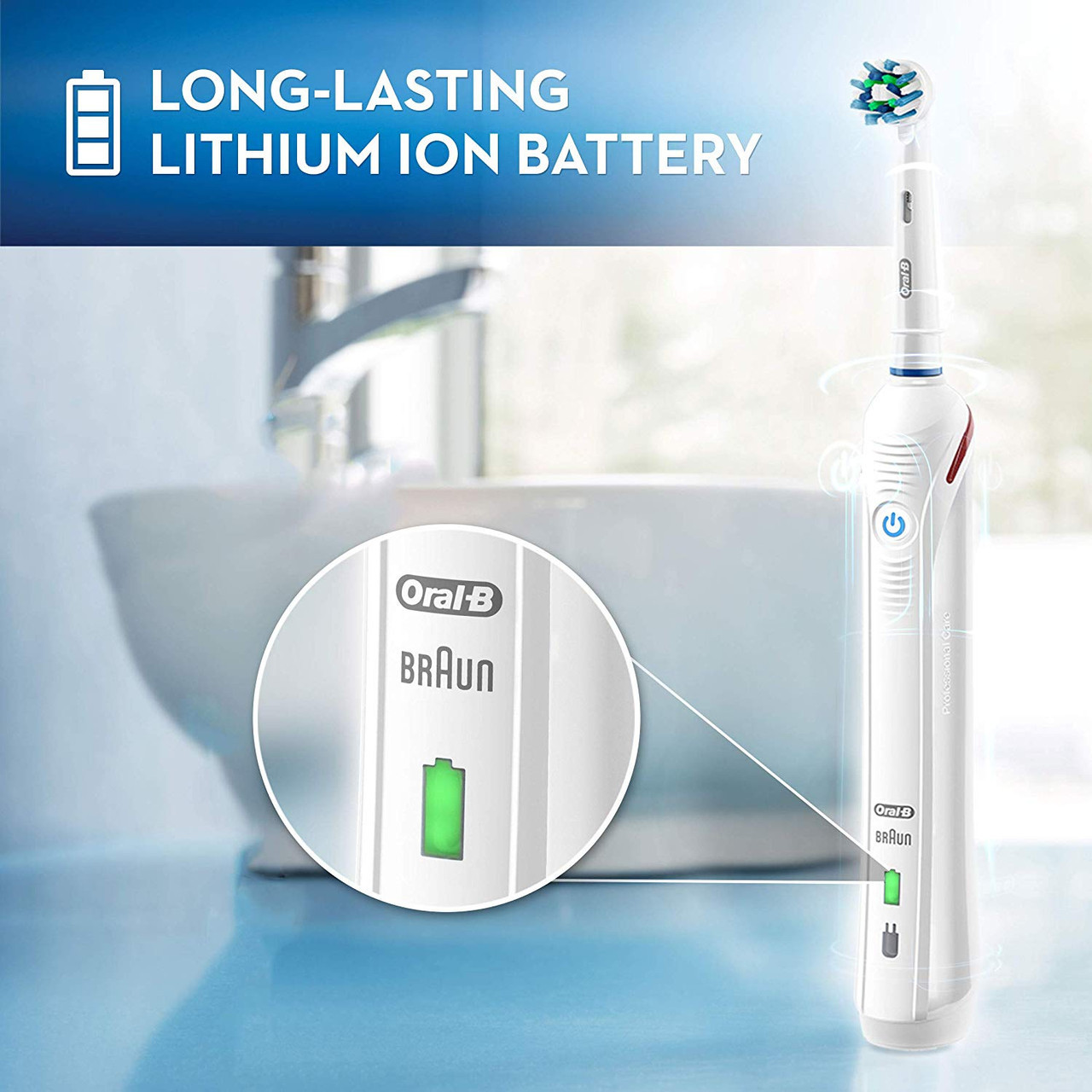 Oral-B Smart 1500 Power Rechargeable Smart Series White | AU_OB82764