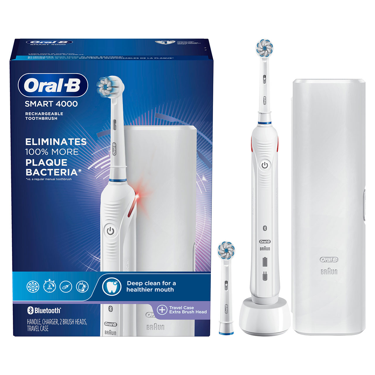 Oral-B Smart 4000 Rechargeable Smart Series White | AU_OB87735