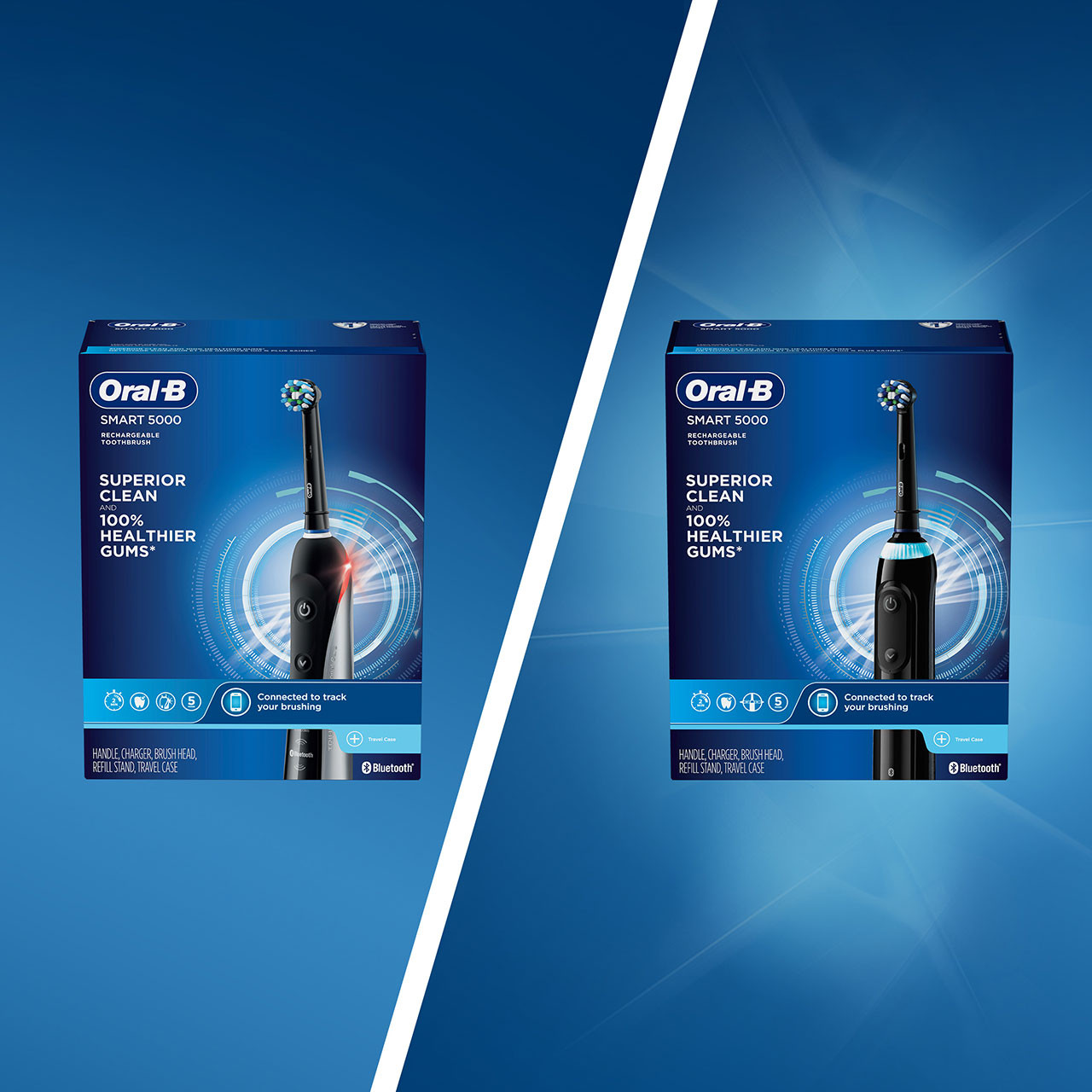 Oral-B Smart 5000 with Bluetooth Smart Series Black | AU_OB57505