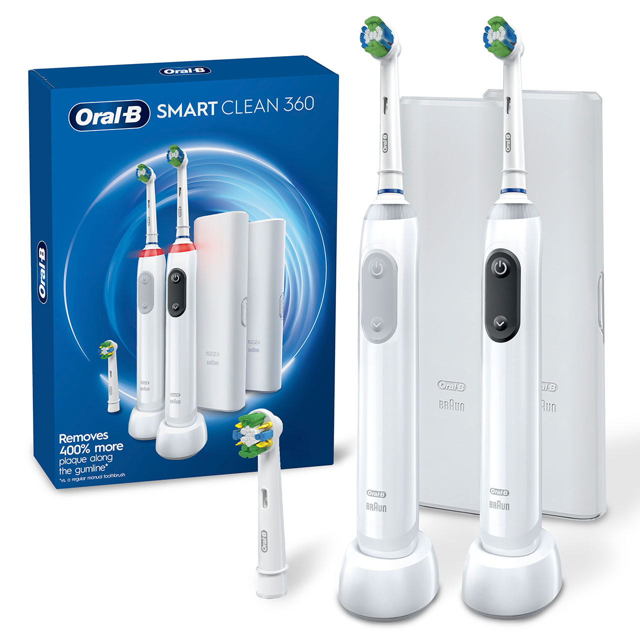 Oral-B Smart Clean 360 Rechargeable Smart Series White | AU_OB79909