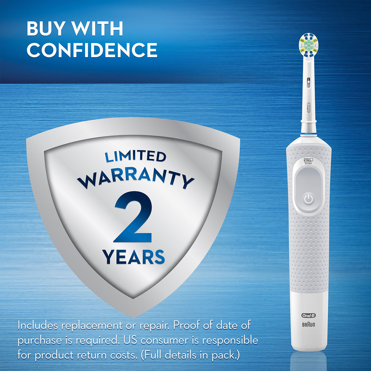 Oral-B Vitality Floss Action Pro Series White | AU_OB32536