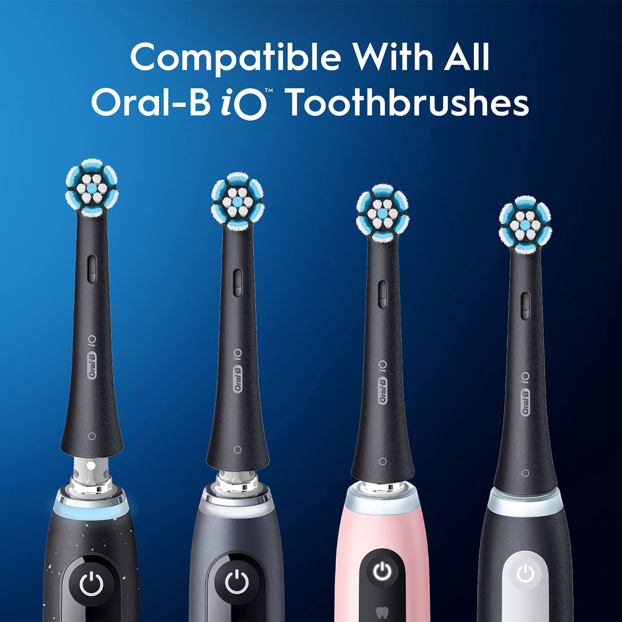 Oral-B iO Gentle Care iO Brush Heads Black | AU_OB86797