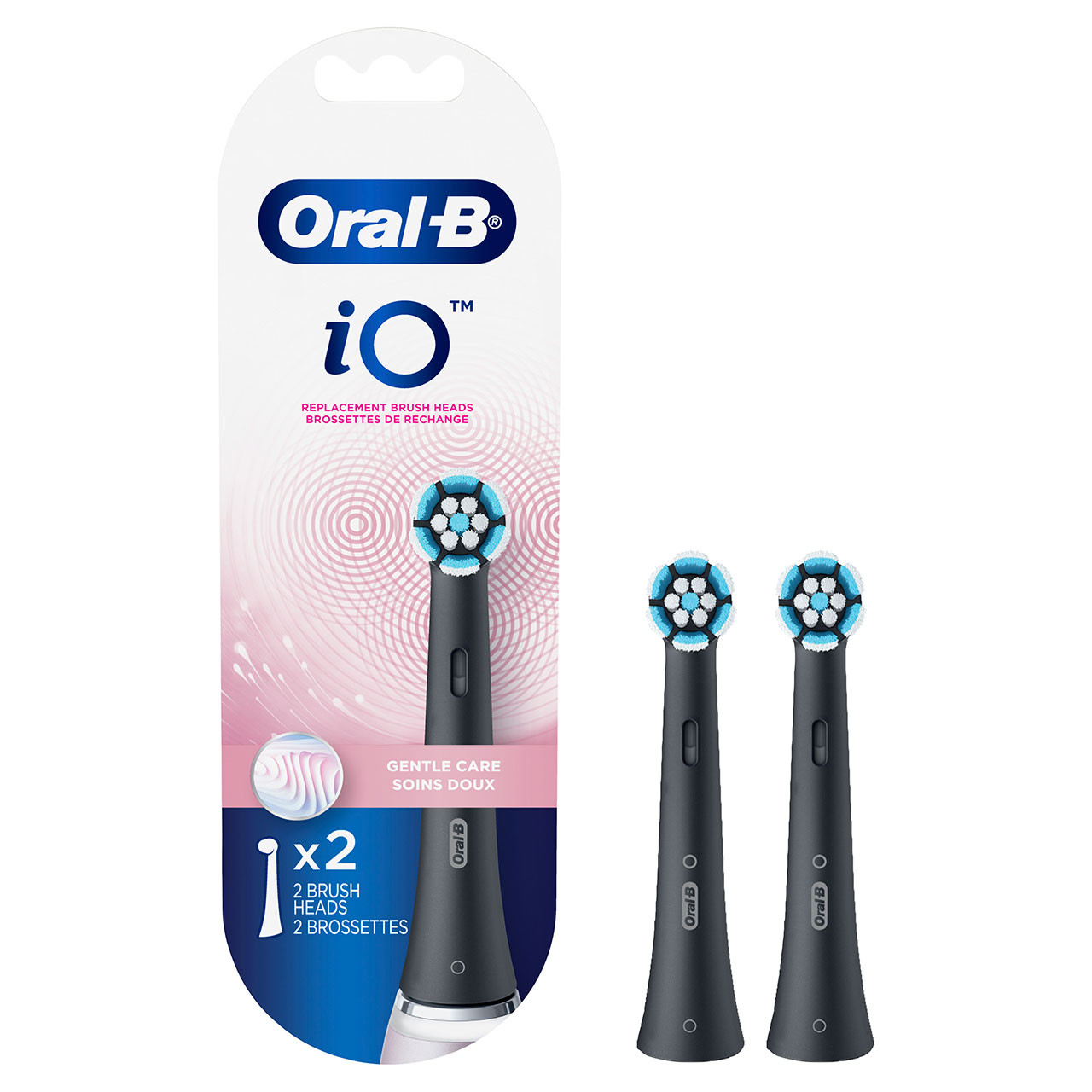 Oral-B iO Gentle Care iO Brush Heads Black | AU_OB86797