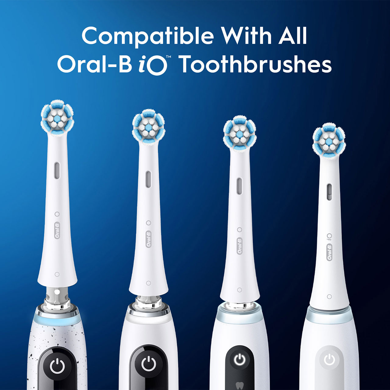 Oral-B iO Gentle Care iO Brush Heads White | AU_OB34340