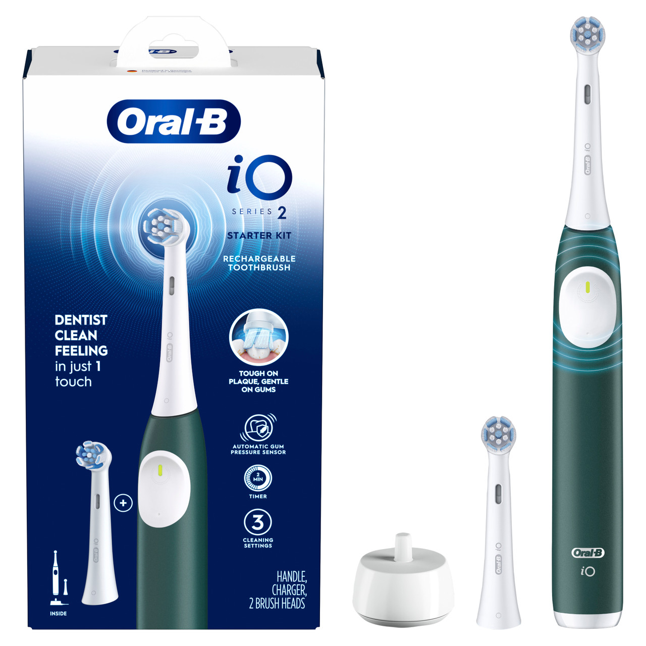 Oral-B iO Series 2 Rechargeable iO Series Green | AU_OB58612